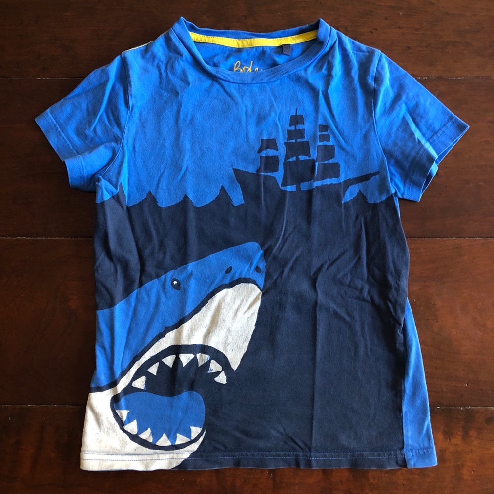 Mini Boden Boy Shark Tee